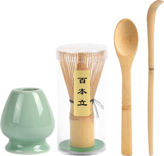 Matcha Bamboo Whisk, Bamboo Whisk,Matcha Whisk Set,Matcha Whisk Holder,Matcha Whisk And Stand,Tea Scoop And Tea Spoon