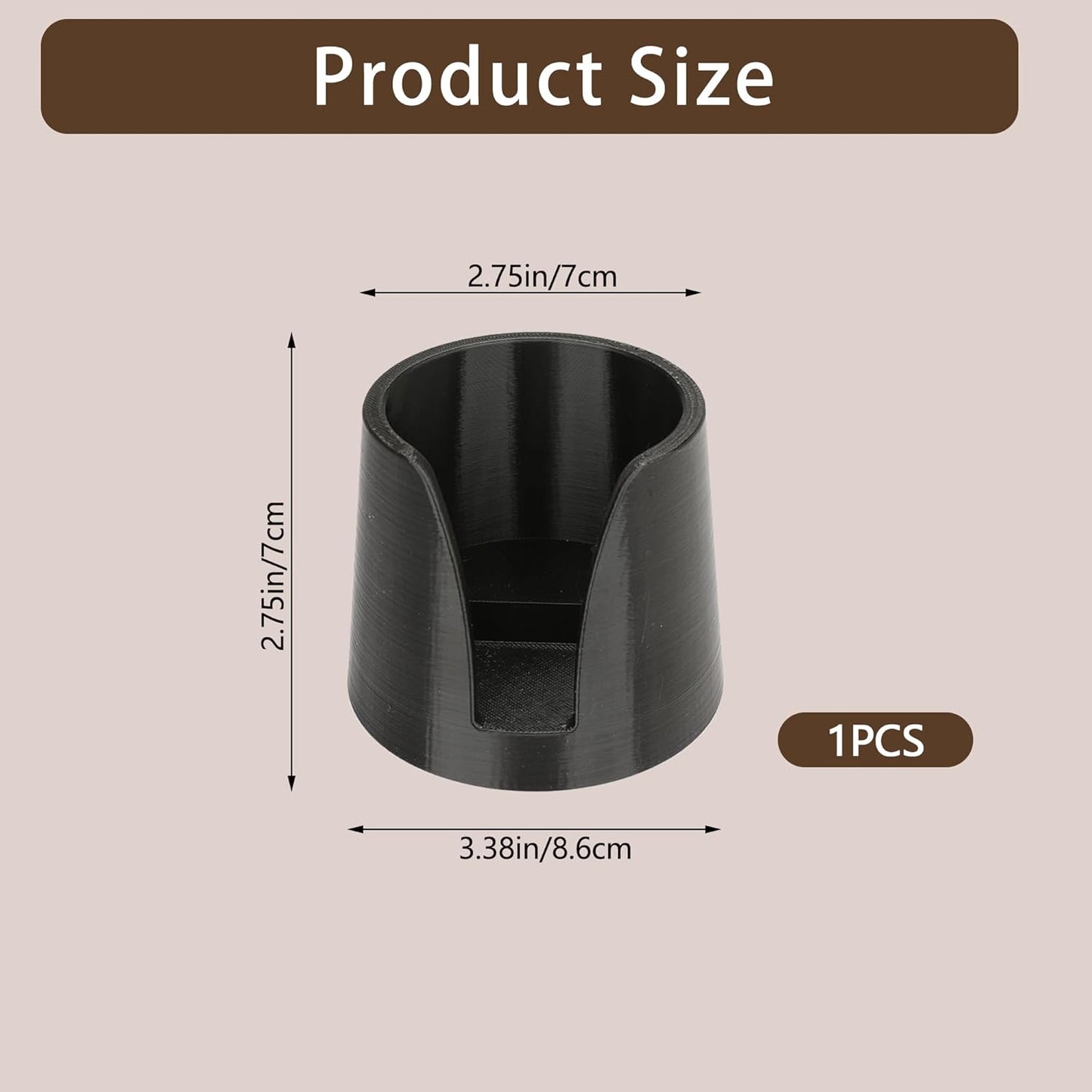 Coffee Tamper Base Compatible with Ninja Espresso ES601/ES701,Handheld Portafilter Support Stand For Ninja Cafe Luxe Machine,Anti-Slip Coffee Accessories Improves Tamping Stability and Extraction