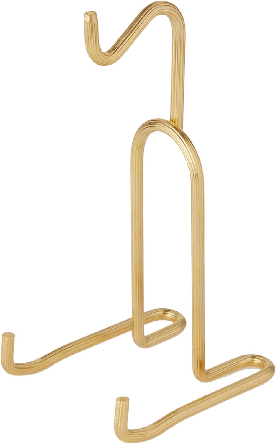 Bard's Demi-tasse Gold-toned Cup and Saucer Stand, 5.5" H x 2.75" W x 3.25" D (For 2-3 Fluid Ounce Espresso Cups), Pack of 12