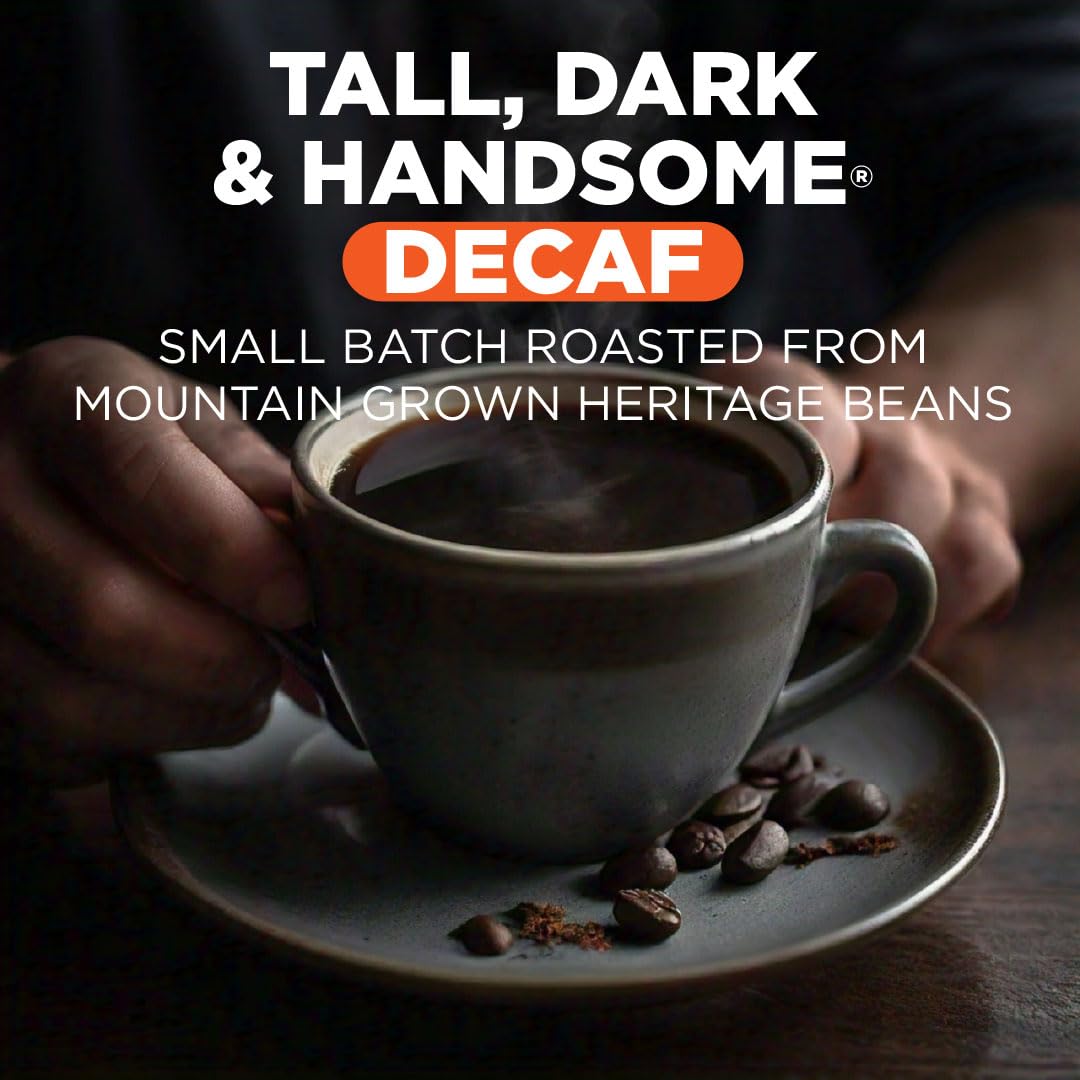 Maud's Decaf Dark Roast Coffee Pods, 200 ct, Decaffeinated Recyclable Single Serve Pods – 100% Arabica Coffee, Compatible with Keurig K Cups Maker