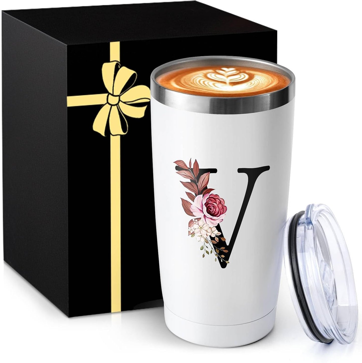 20 Oz Insulated Coffee Cup with Lid Car Tumbler Travel Mug Women Men Teacher Christmas Math Biology Piano Gifts Future Mentor Speech Substitute Ballet Drama Guitar Yoga Montessori Physics