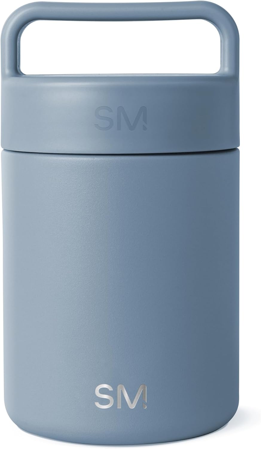 Simple Modern Food Jar for Hot Food | Reusable Stainless Steel Vacuum Insulated Leak Proof Lunch Storage for Smoothie Bowl, Soup, Oatmeal | Provision Collection | 12oz | Blue Dune