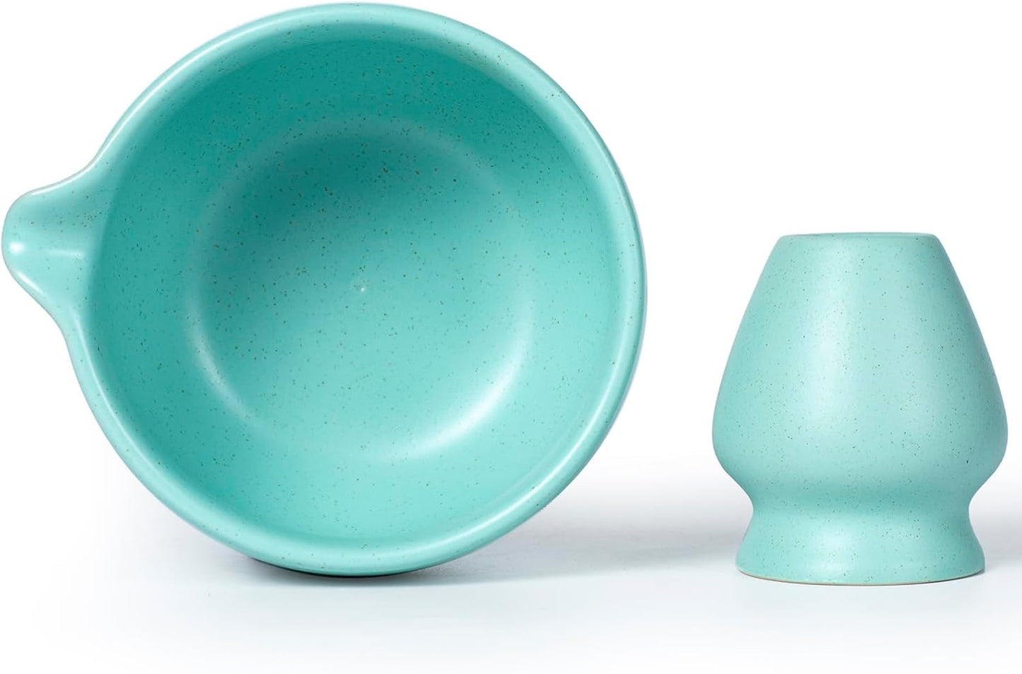 Japanese ceramic matcha bowl. 20 ounce ceramic bowl. Matcha tea bowl. A gift for matcha enthusiasts (blue)