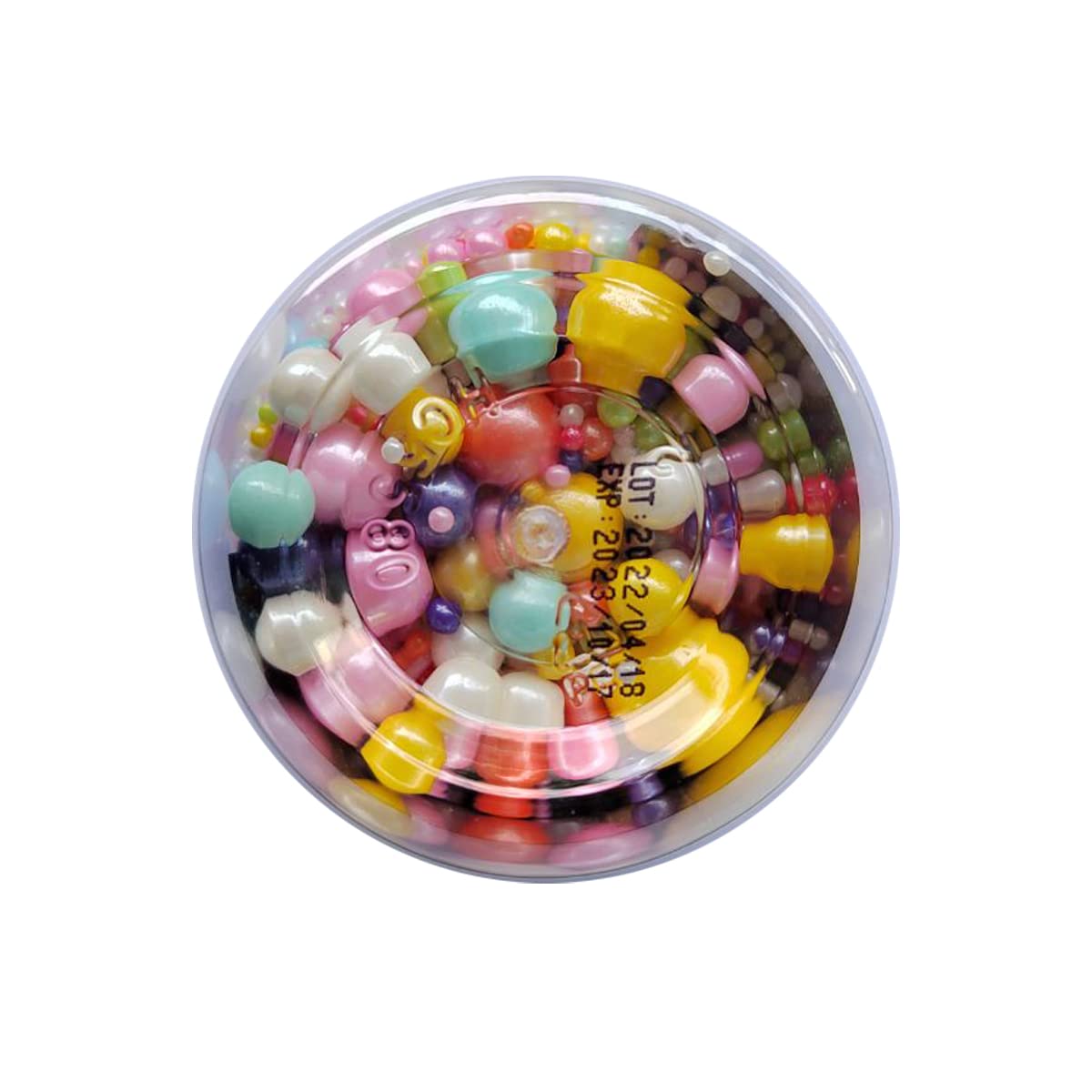 Edible Multicolor Sugar Pearls Candy Sprinkles 120G/ 4.23Ounce Baking Cake Sprinkles Cupcake and Cake Topper Cookie Decorations Wedding Party Valentines Halloween Christmas Supplies