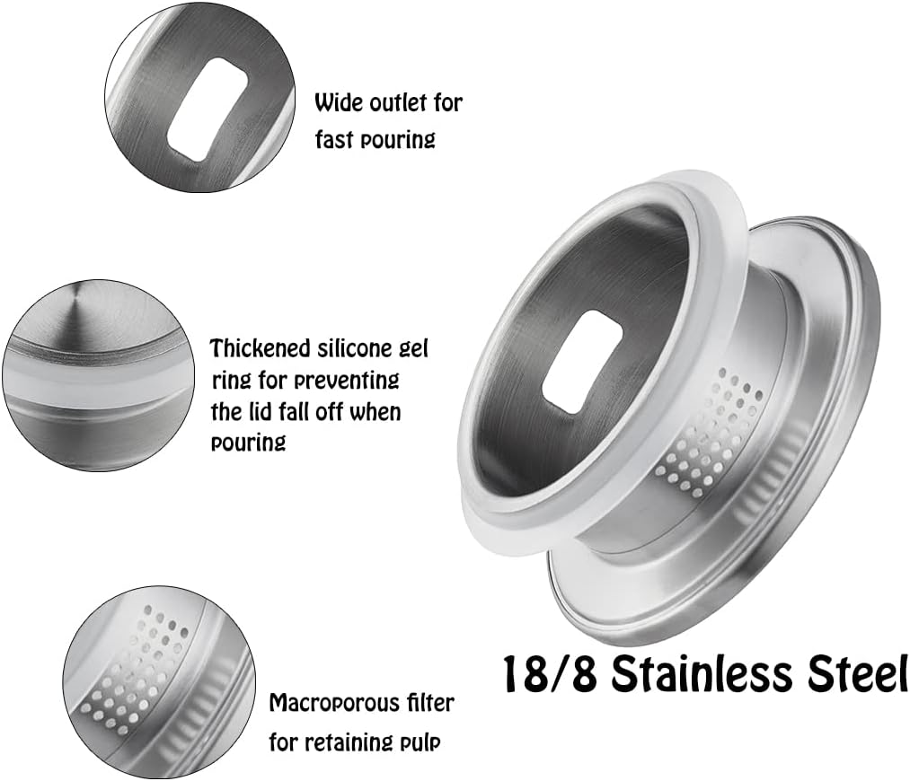 Karafu 3 Liter/100 Oz Glass Pitcher with Lid, Easy Clean Heat Resistance Borosilicate Glass Jug for Hot/Cold Water, Milk, Ice Tea and Juice Beverage