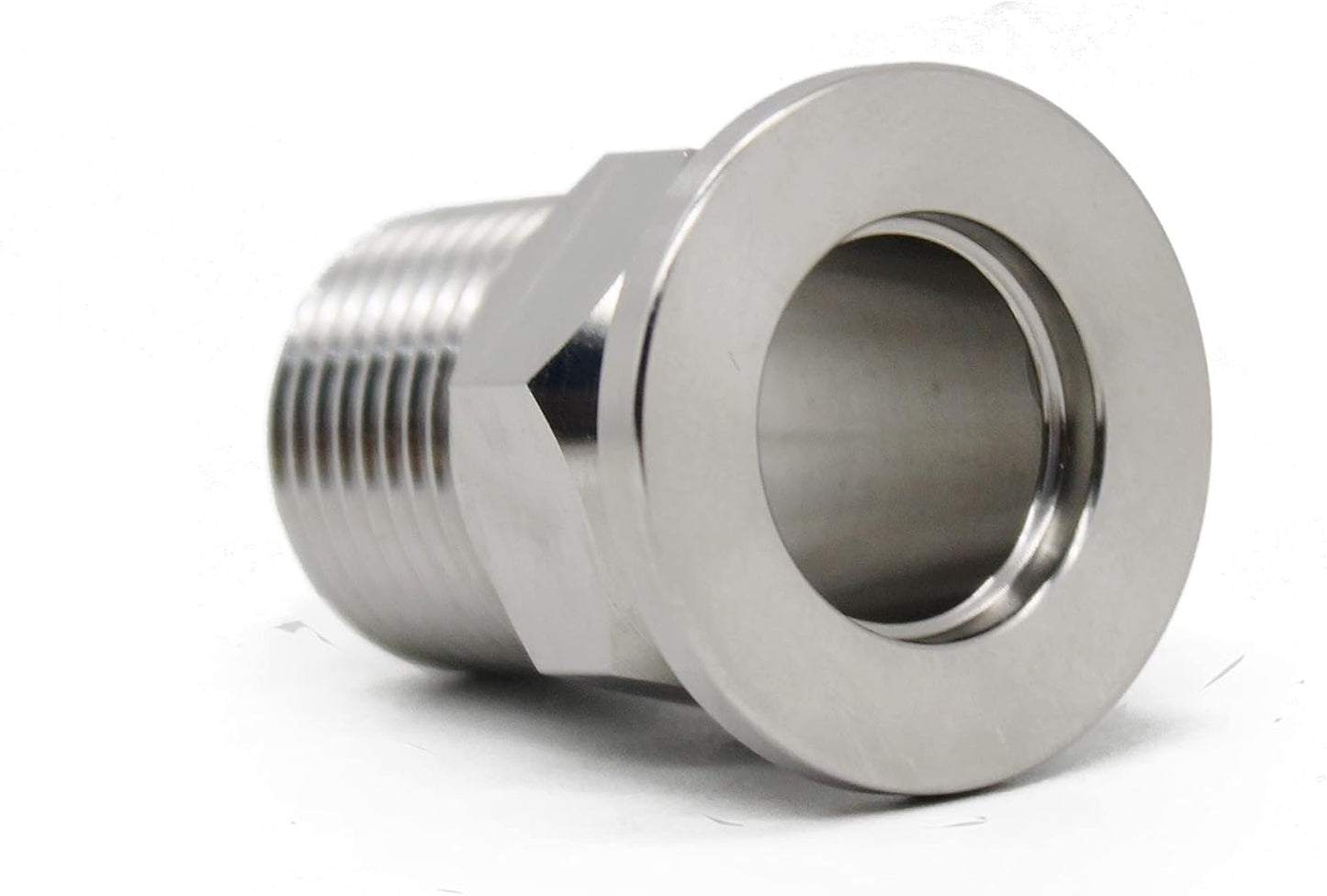 SS304 KF16 NPT Male Adaptor thread 1/2" NW16 KF Male coupling ISO-KF16 X NPT 1/2"