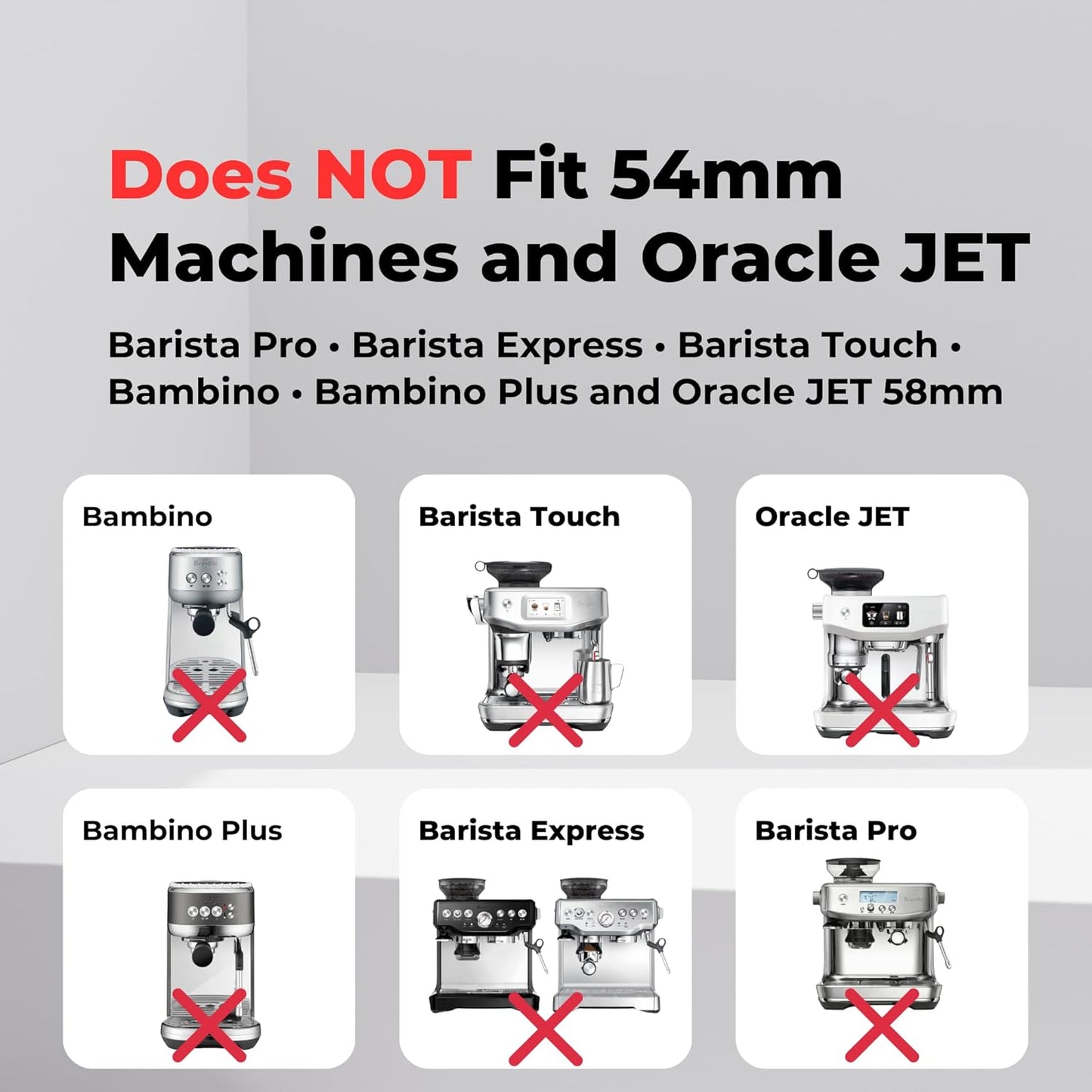 Stainless Steel Precision Kit Compatible with Double Boiler Breville, Sage. IMS Precision Screen, Shower Holder, Silicone Gasket. Fits Oracle, Oracle Touch, Double Boiler. Doesn't fit JET models
