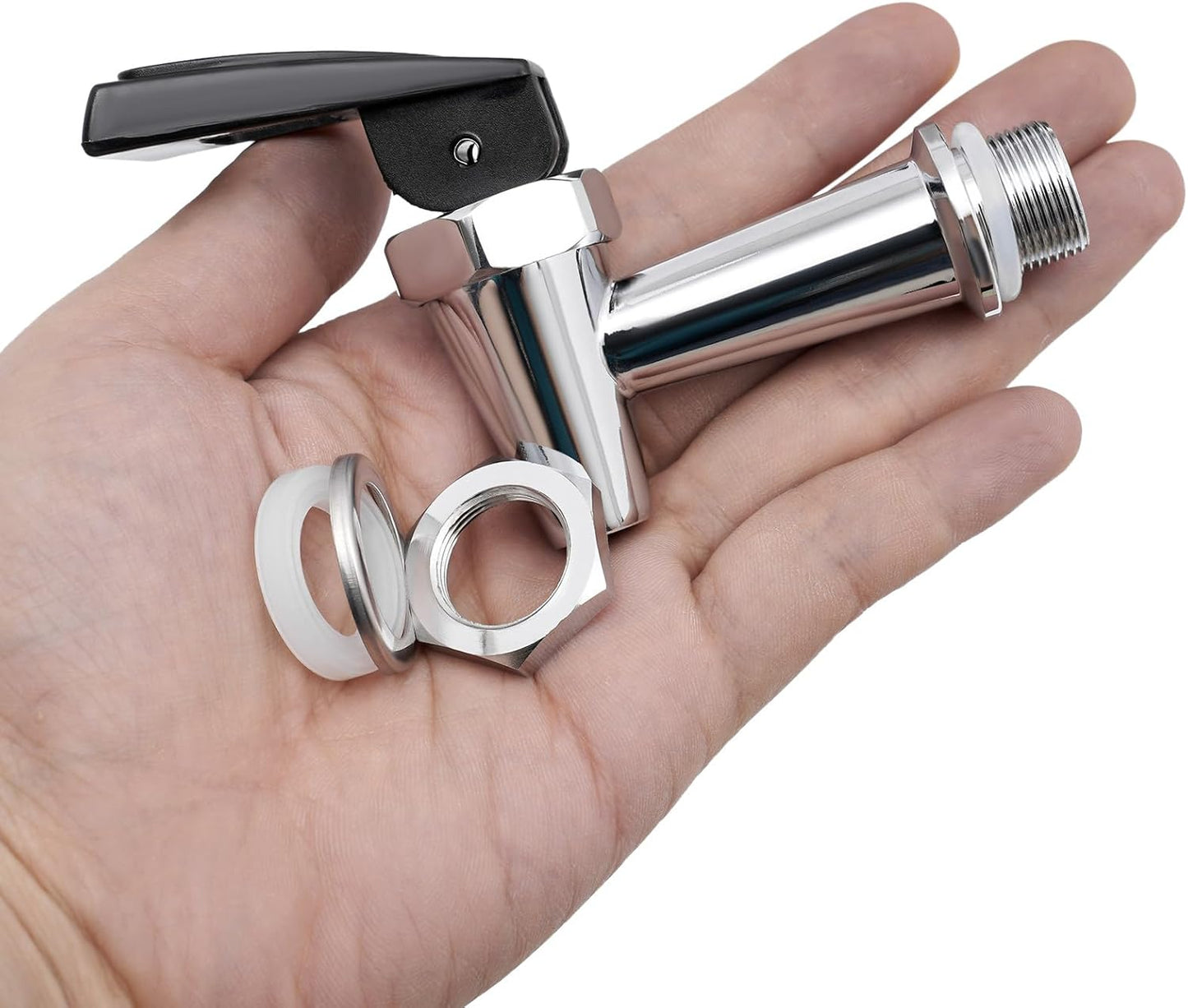 Milk Bucket With Faucet,Stainless Steel Milk Can Large Liquid Container Storage,With Sealing Lid and Carry Handle,for Wine, Oil Storage Transport (30L/8 Gal,w/Faucet)