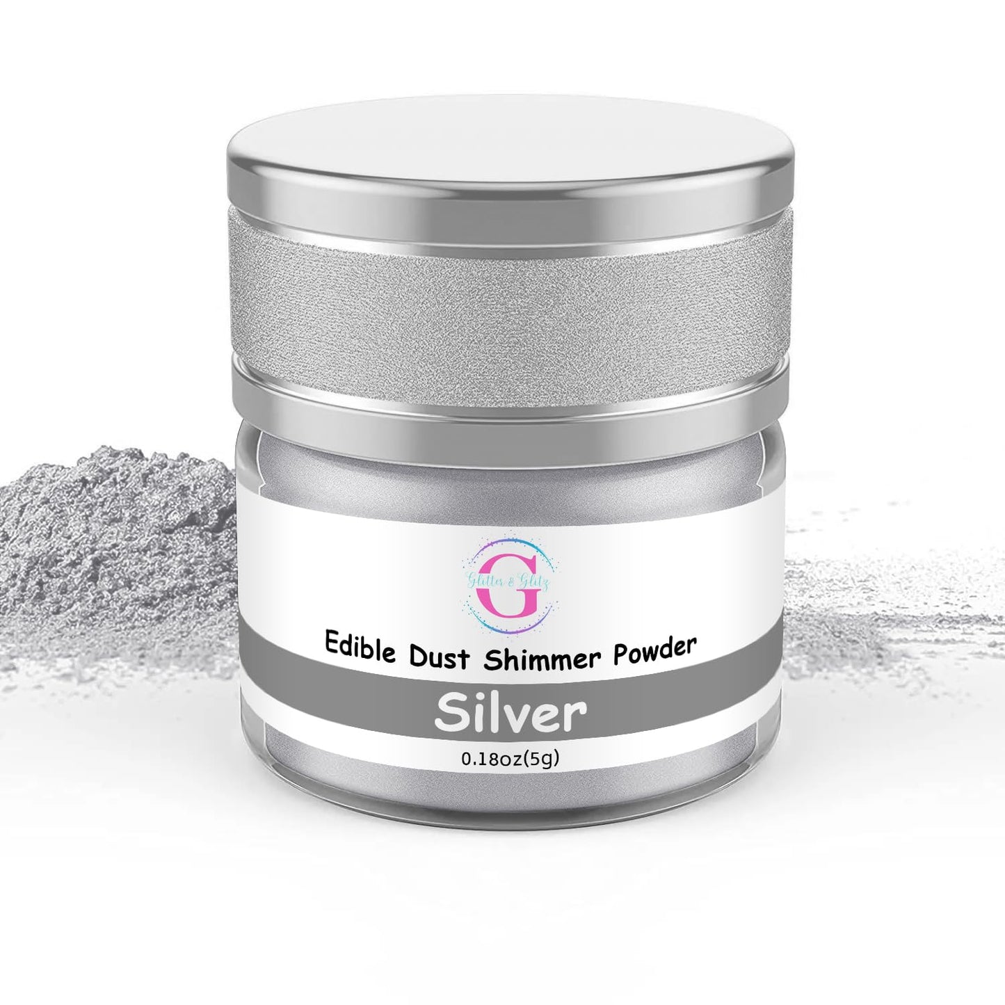 Glitter & Glitz Edible Glitter for Drinks - Premium Drink Glitter Edible Dust for Cocktails, Baking, Brew, Champagne - Luster Dust and Cocktail Glitter - Edible Glitter for Drinks Decoration