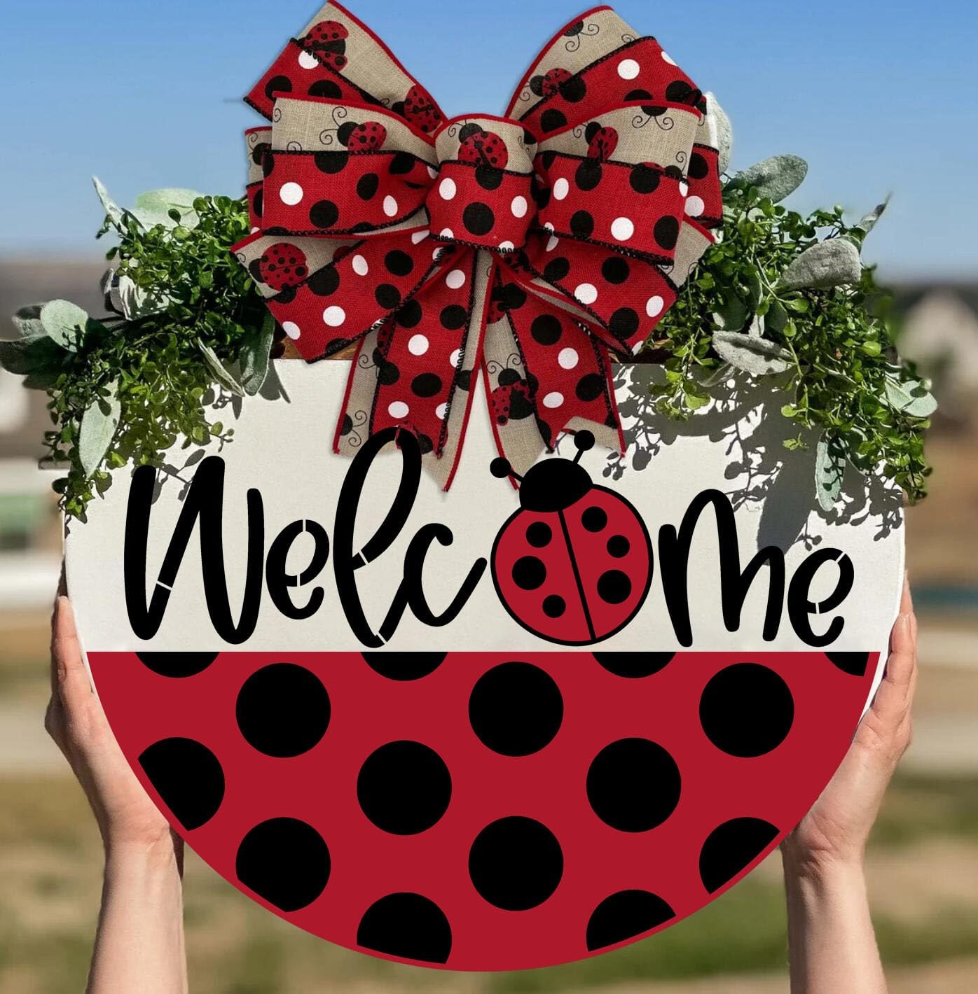 Welcome Stencils for Painting on Wood 12” Welcome Stencil for Wood Sign Hello Doormat Stencils Templates for Door Hanger Door Mat Fabrics