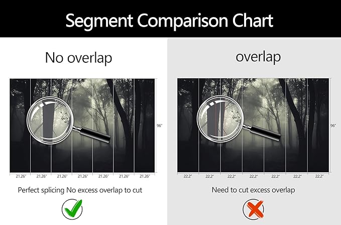 Foggy Black Forest Wallpaper Bedroom Dark Woodland Trees Wall Mural Living Room (Not Peel and Stick)