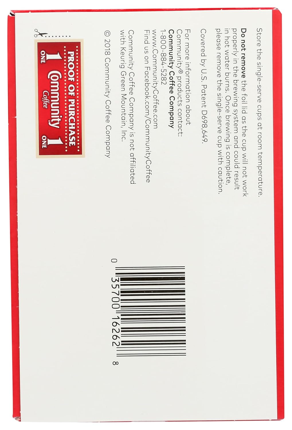 Community Coffee Cafe Special, 12 Count Single Serve Coffee Pods, Medium Dark Roast, Compatible with Keurig K-cup Brewers, 12 Count (Pack of 1)