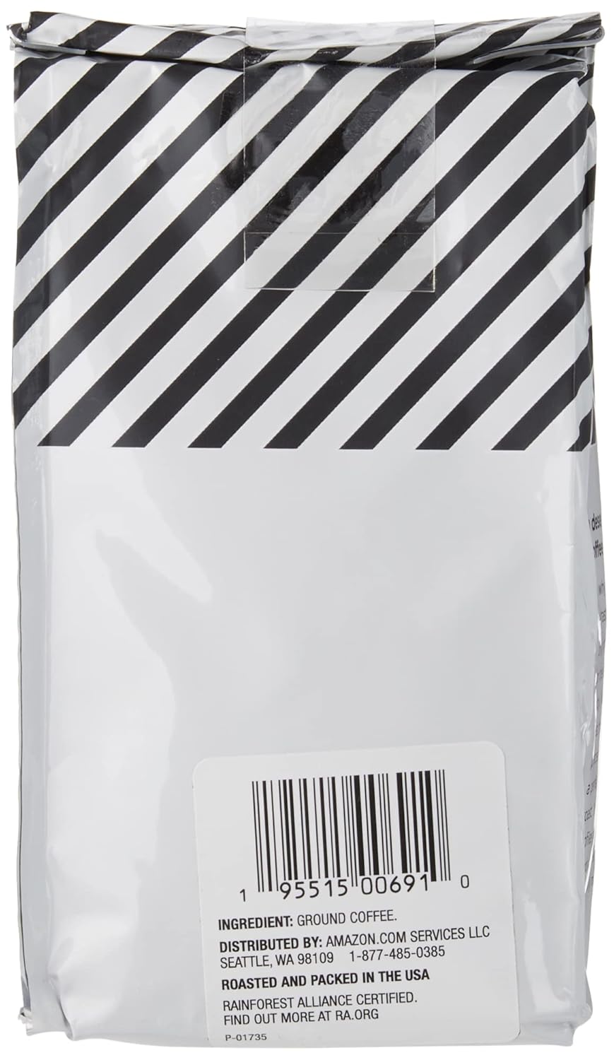 Amazon Fresh Colombia Ground Coffee, Medium Roast, 12 Ounce (Pack of 3)