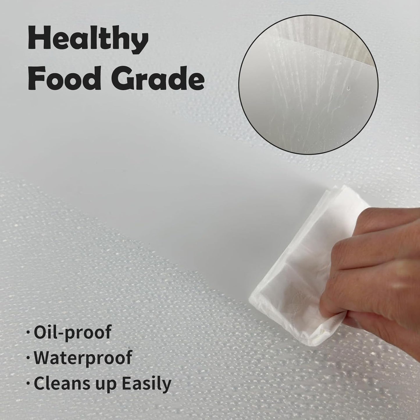 Ultibe Silicone Mats for Kitchen Counter, 78.7''x23.6''(200cmx60cm) Largest Heat Resistant Counter Mat Kitchen Island Waterproof Thicken Non-Slip Countertop Protector Mat, Semitransparent