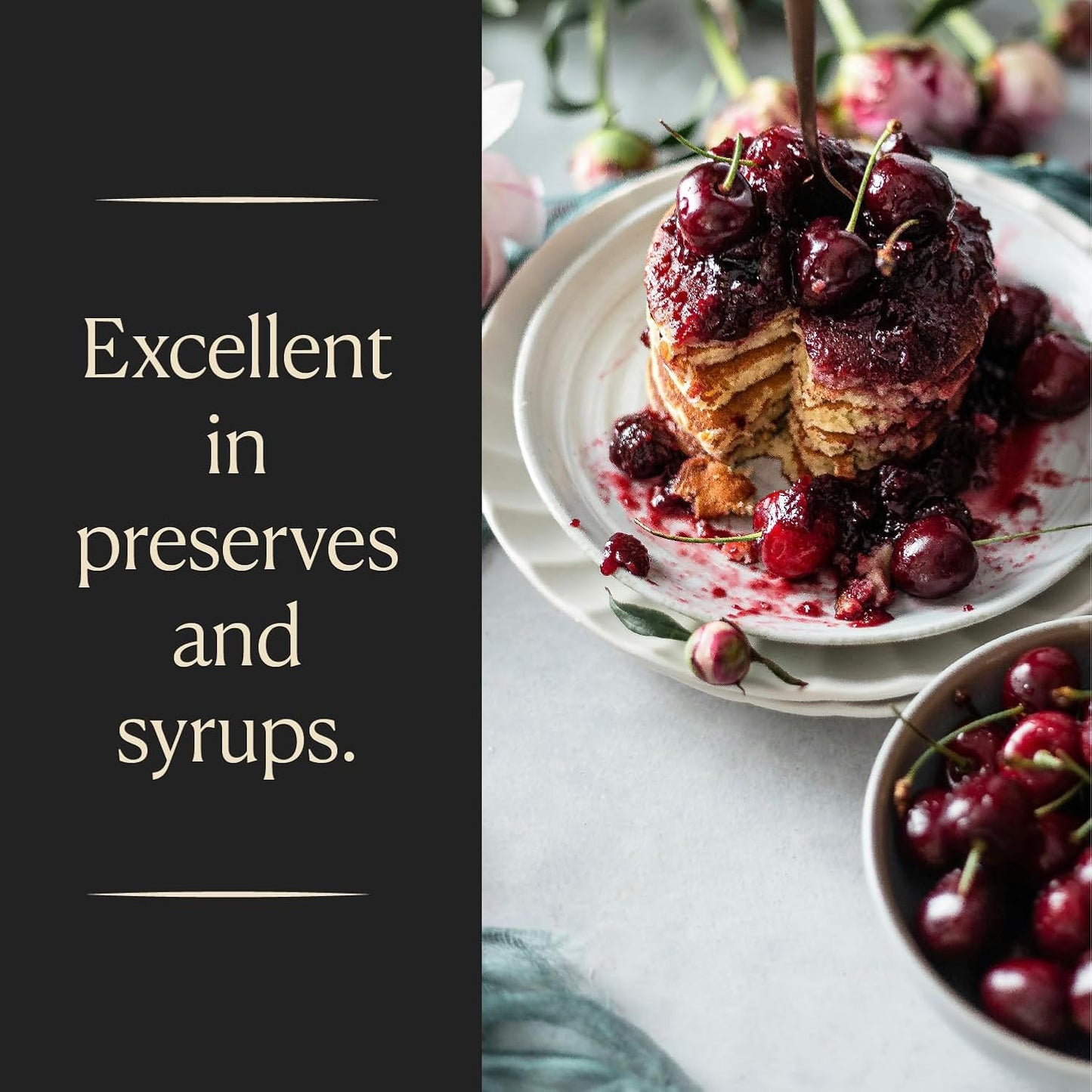 Cook's, Pure Wild Cherry Extract for Baking, Preserves, Syrup, Cookies, Cakes, 128 Ounces (1 Gallon)