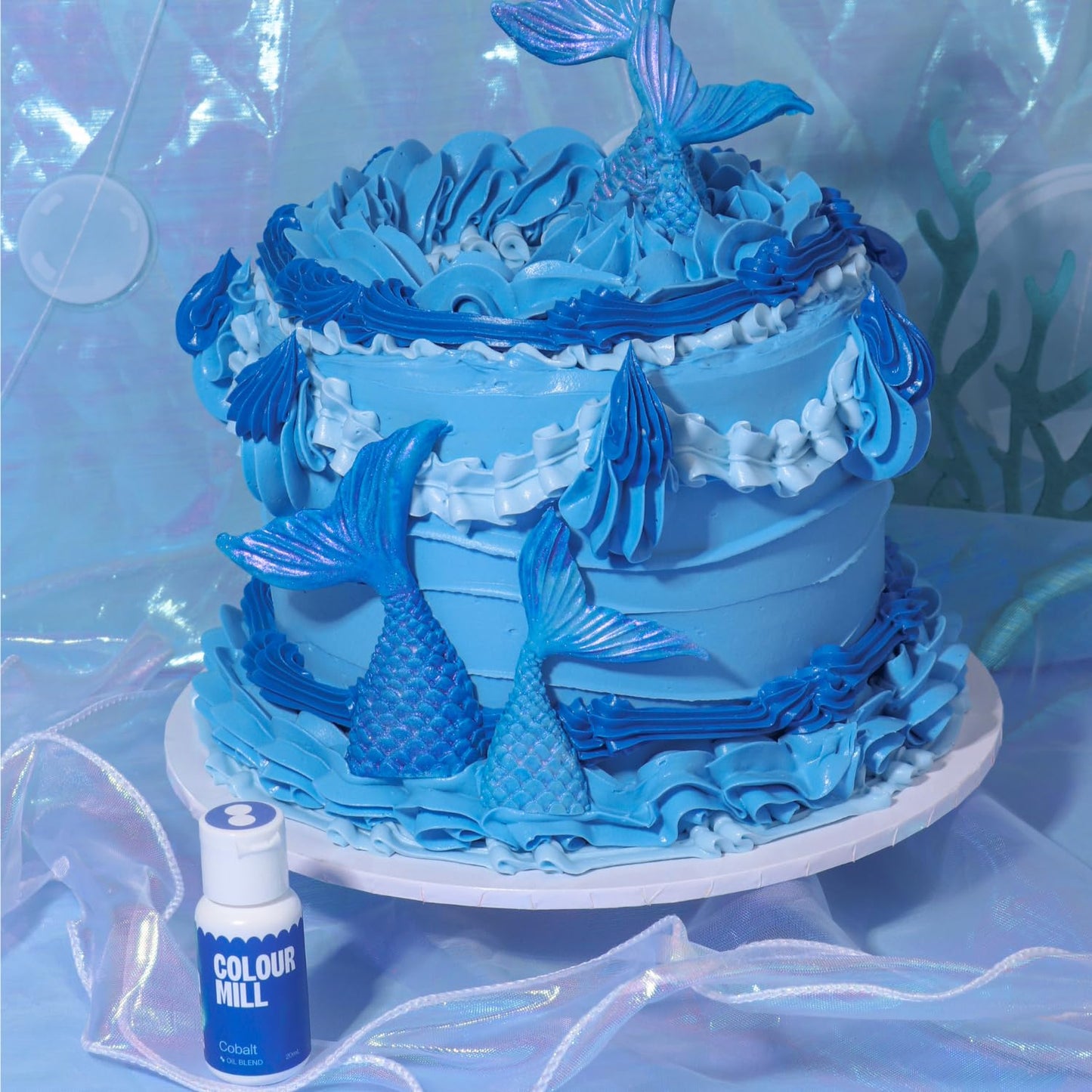 Colour Mill Oil-Based Food Coloring, 20 Milliliters Cobalt (0.68 Fl Oz)