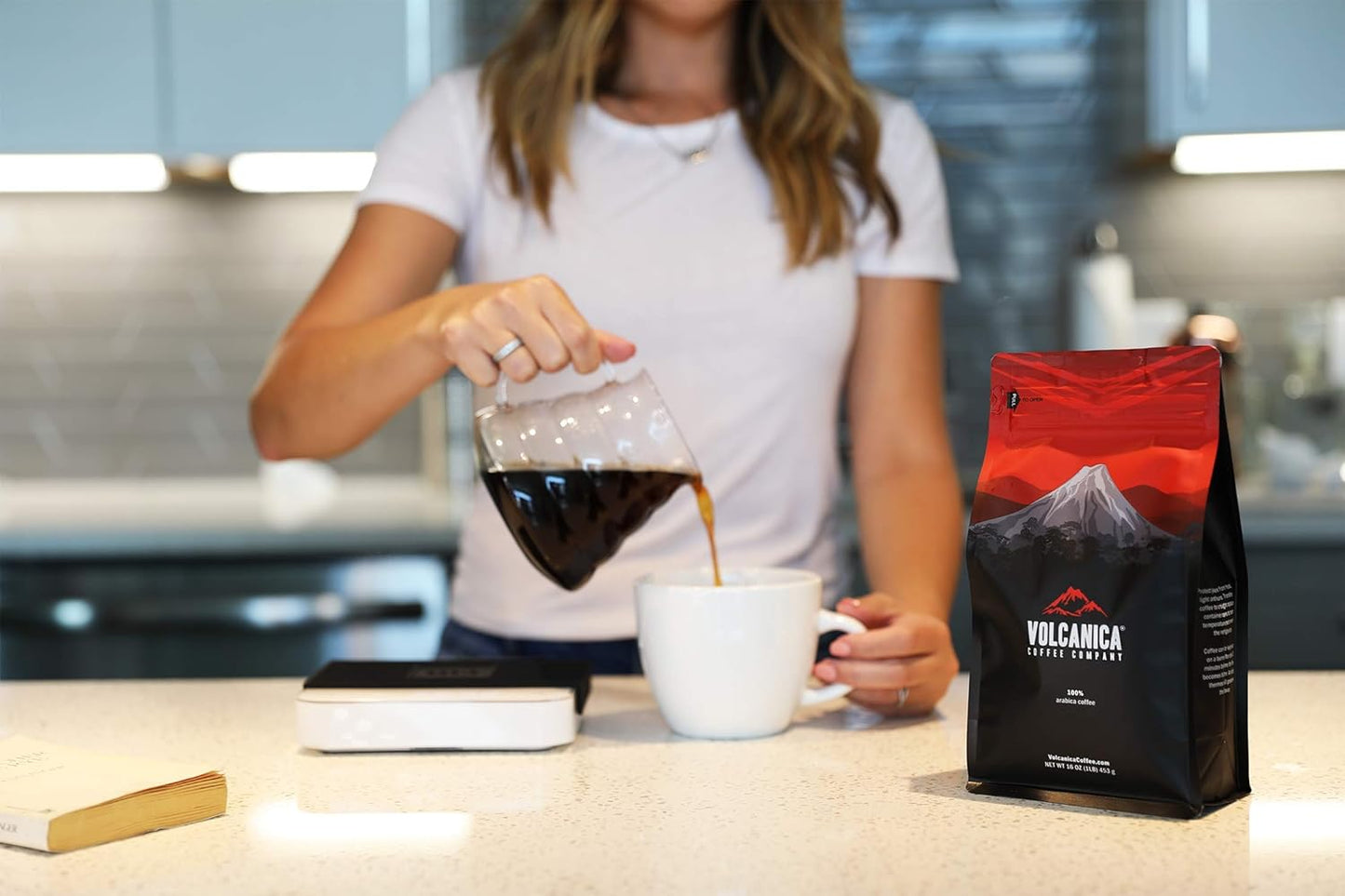 Costa Rica Coffee, Natural Process, Whole Bean, Fresh Roasted, 16-ounce