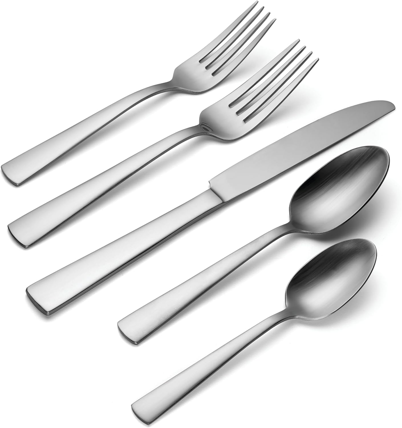 Oneida H290020AL20 Satin Nocha 20 Piece Everyday Flatware Set, Service For 4 (Pack of 3)