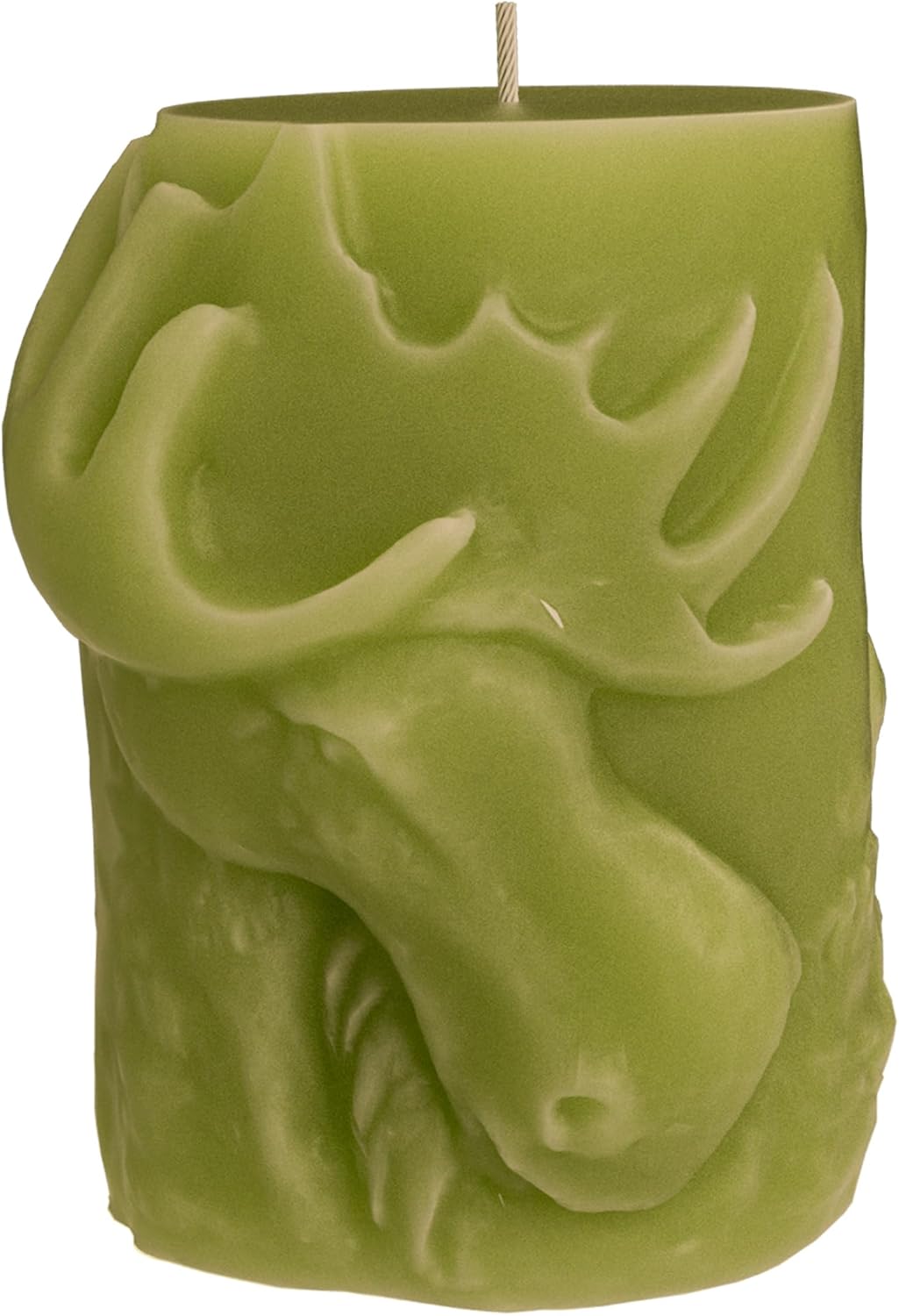 Deer Cylinder Animal Resin Casting Silicone Mold for Home Decor & Candle Making Wave Spiral Mold