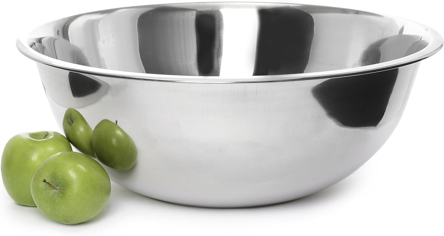 Ybmhome Heavy Duty Deep Quality Stainless Steel Mixing Bowl for Serving Mixing Baking and Cooking (22 Quart)