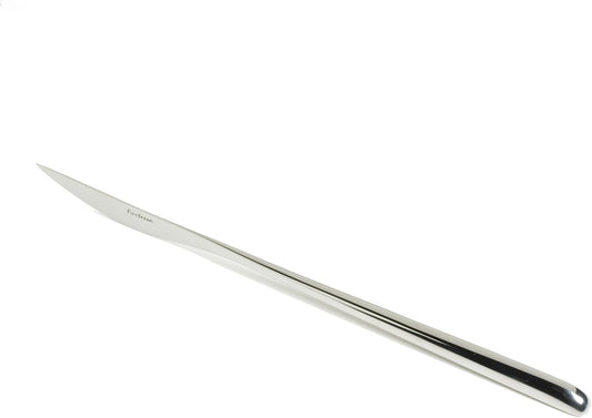 Fortessa Dragonfly 18/10 Stainless Steel Flatware 10.15-Inch Table Knife, X-Large, Set of 12