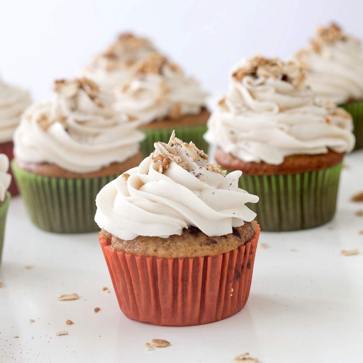 Miss Jones Baking Organic Buttercream Frosting, Perfect for Icing and Decorating, Vegan-Friendly: Cream Cheese (Pack of 6)