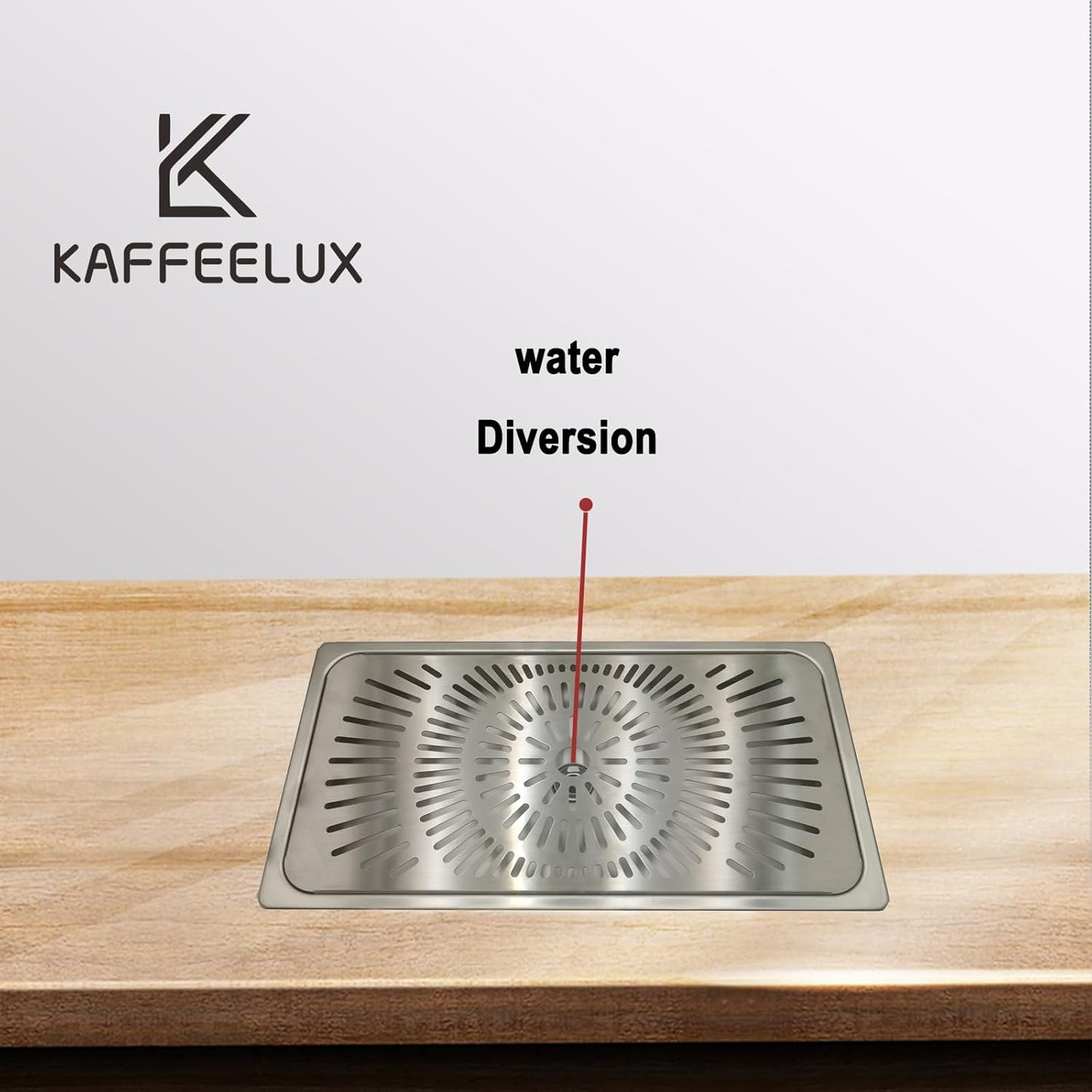 Stainless Steel Drip Tray - Perfect for Homes, Clubs, Bars, Cafes, Restaurants, Hotels, Or Commercial Use - Easy to Clean, No Drainage Required (9.1 * 16.7)