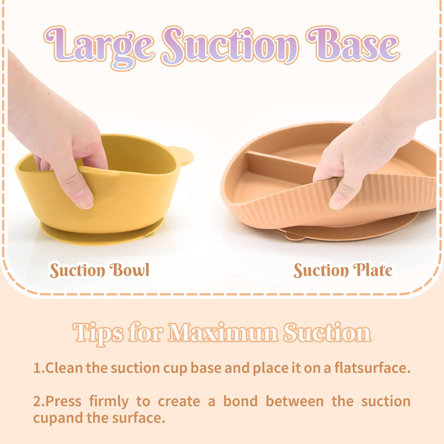 Silicone Baby Feeding Set 21 Pcs, Led Weaning Supplies, Baby Feeding EatincSupplies Set BPA Free, Essentialsfor Newborn Gift Mixed