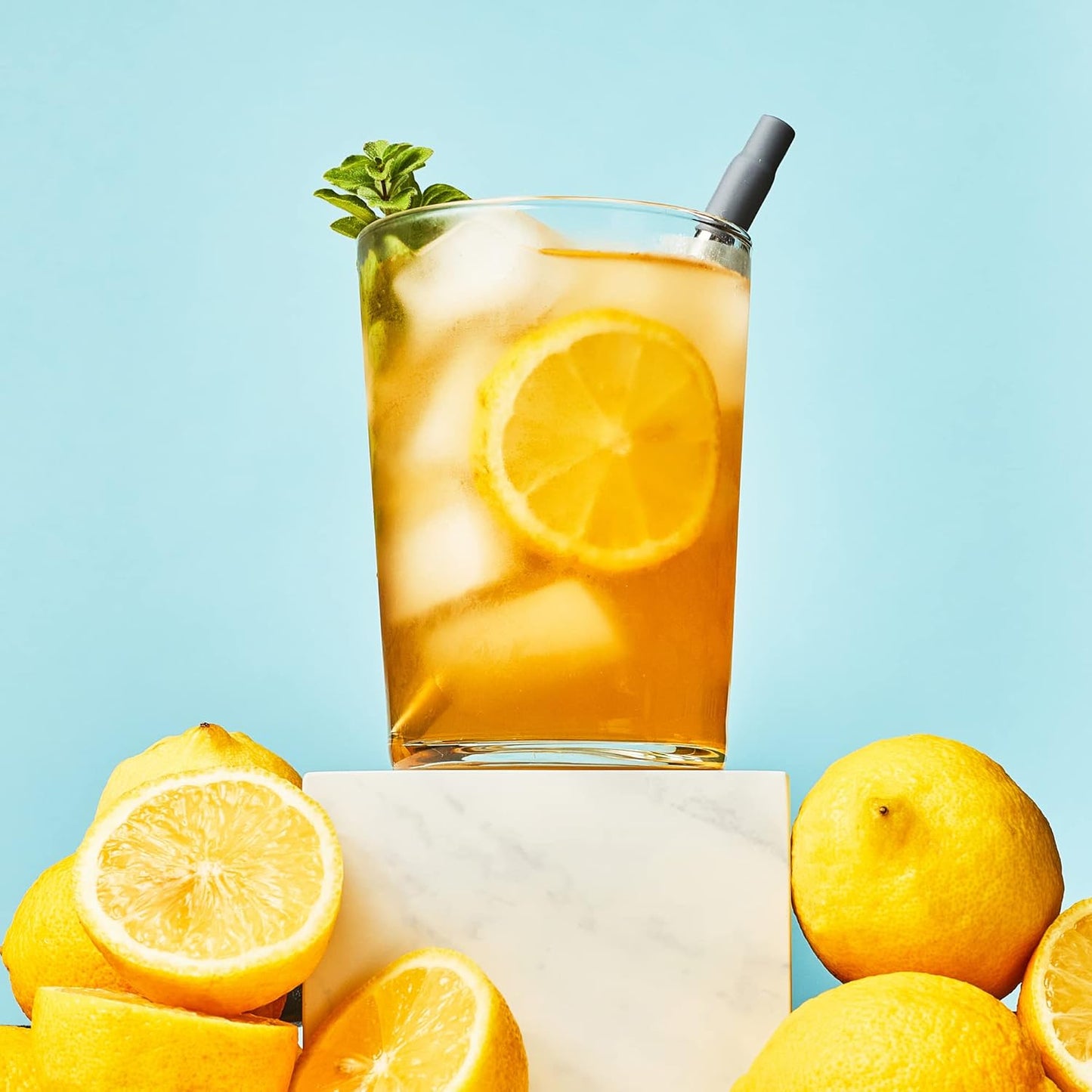 ZOKU Reusable Metal Straws with Case for Travel, Purple, Grey and Red - Collapsible Stainless Steel Drinking Straws with Silicone Tips and Cleaner Brushes, Ideal for Key Chains, Pockets, Purses