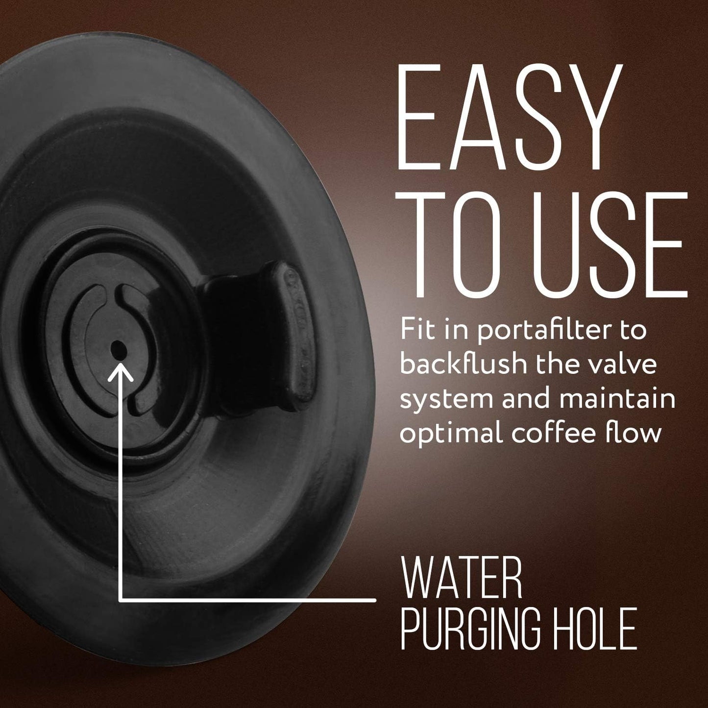 IMPRESA Espresso Machine Accessories Backflush Cleaning Disc - 2 Pack, 54mm - Compatible with Breville Duo-Temp Pro, Infuser & Barista Series