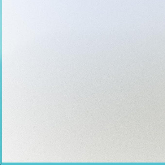 Window Privacy Film with Installation Tools, Static Cling, Anti UV, Heat Control, Ideal for Home Shower Office Glass Door (White Frosted, 23.6X157.4Inch)