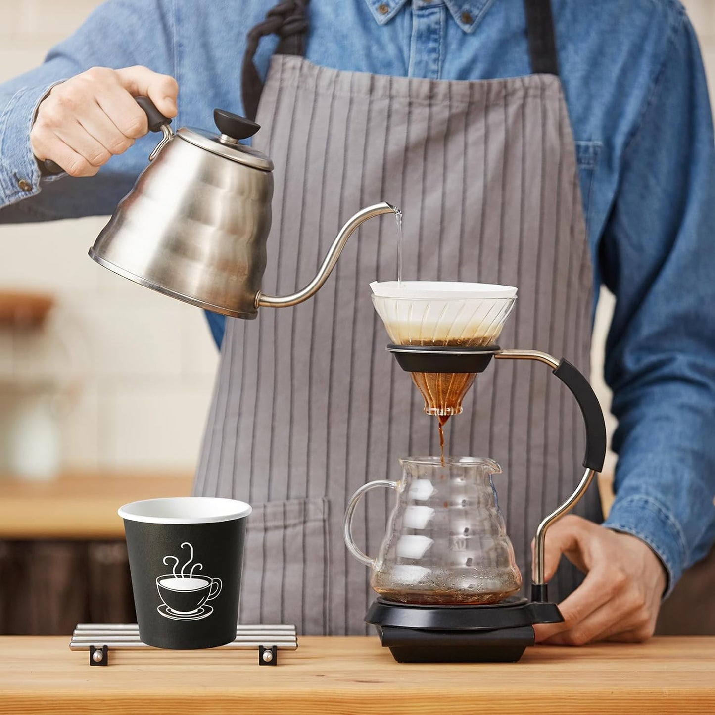 600 Pack 4 oz Paper Cups, Small Disposable Coffee Cups, Paper Espresso Cups, Hot/Cold Drinking Cups for Party, Picnic, Travel and Events