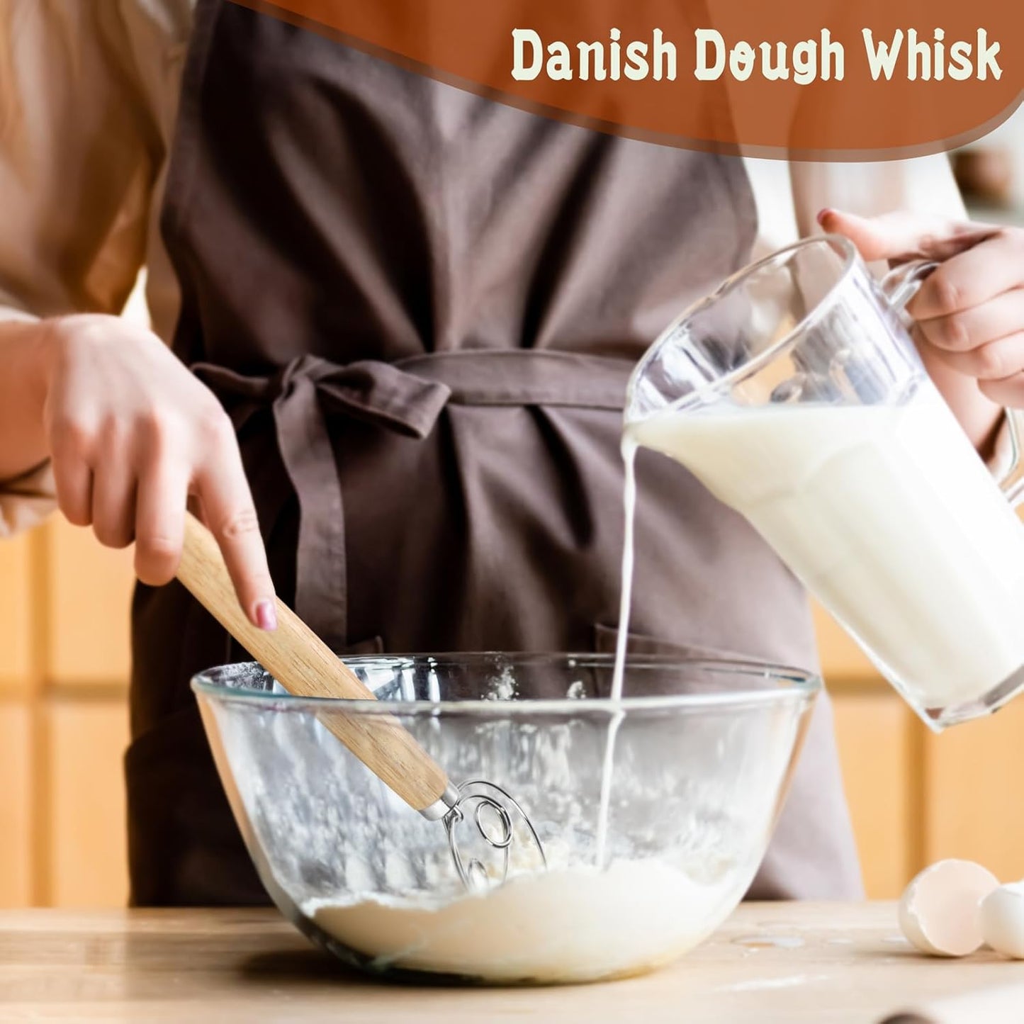 Banneton Bread Proofing Basket Set,11" Round Sourdough Bread Baking Supplies, Sourdough Starter Kit with Bread Lame,Danish Whish, Bowl Scraper,Dough Whisk for Bread Making