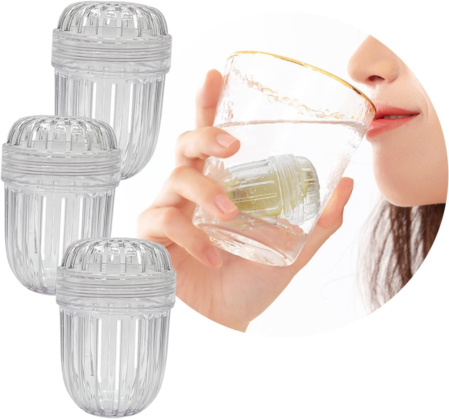 3PCS Small size Fruit Infuser for Wide Mouth Bottles.,Compatible with Stanley,Hydro Flask, Iron Flask, Takeya, ThermoFlask
