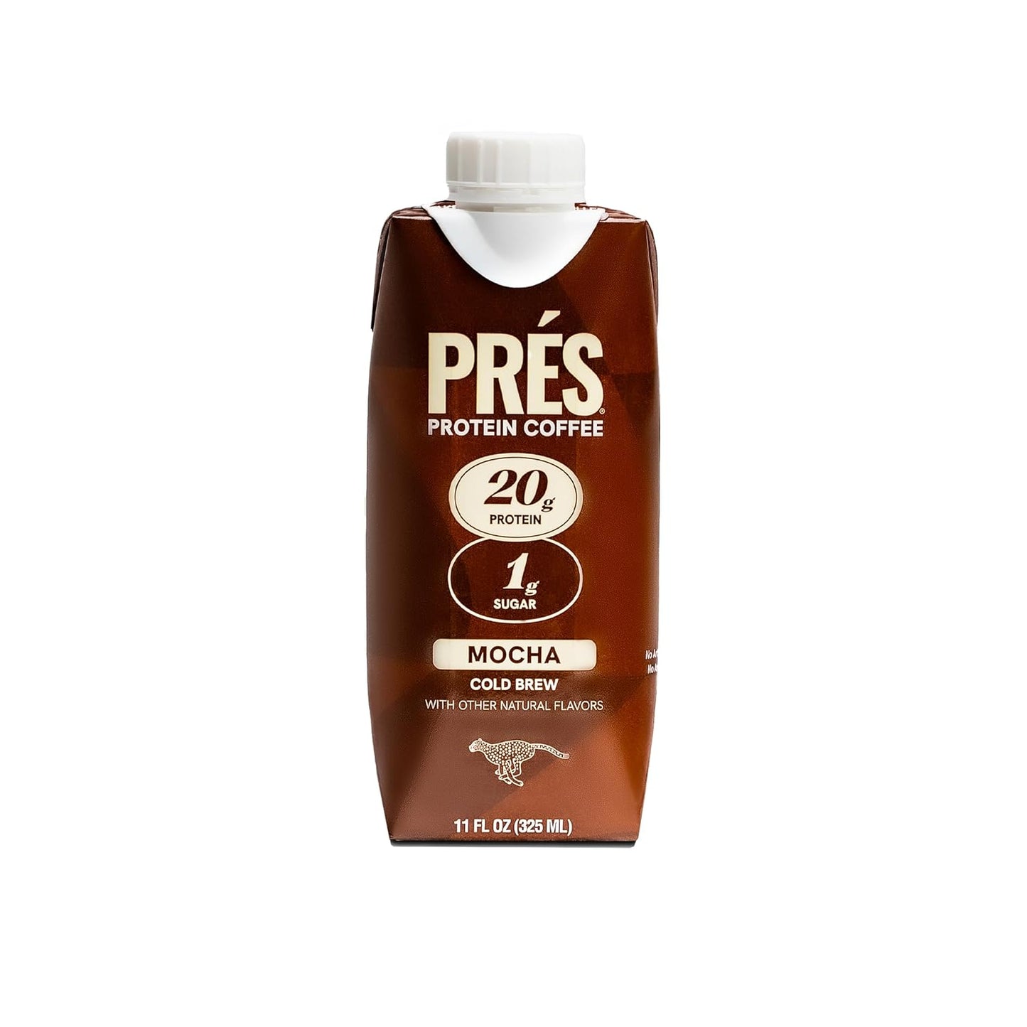 Protein Coffee - Real Cold Brew with Decadent Cocoa - 20g Ready To Drink Protein - 1g Sugar - 100 Calories - No Added Sugar, 99% Lactose Free Keto Friendly Proffee - 11 FL OZ - 12pk Mocha