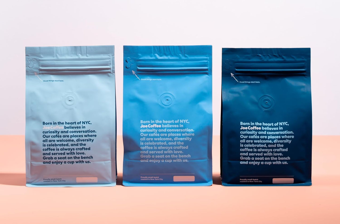 Joe Coffee Company - The Village Whole Bean Specialty Coffee, 12 oz Bag | Women-Produced, NYC Roaster, Rainforest Alliance Certified, Kosher, Climate-Friendly