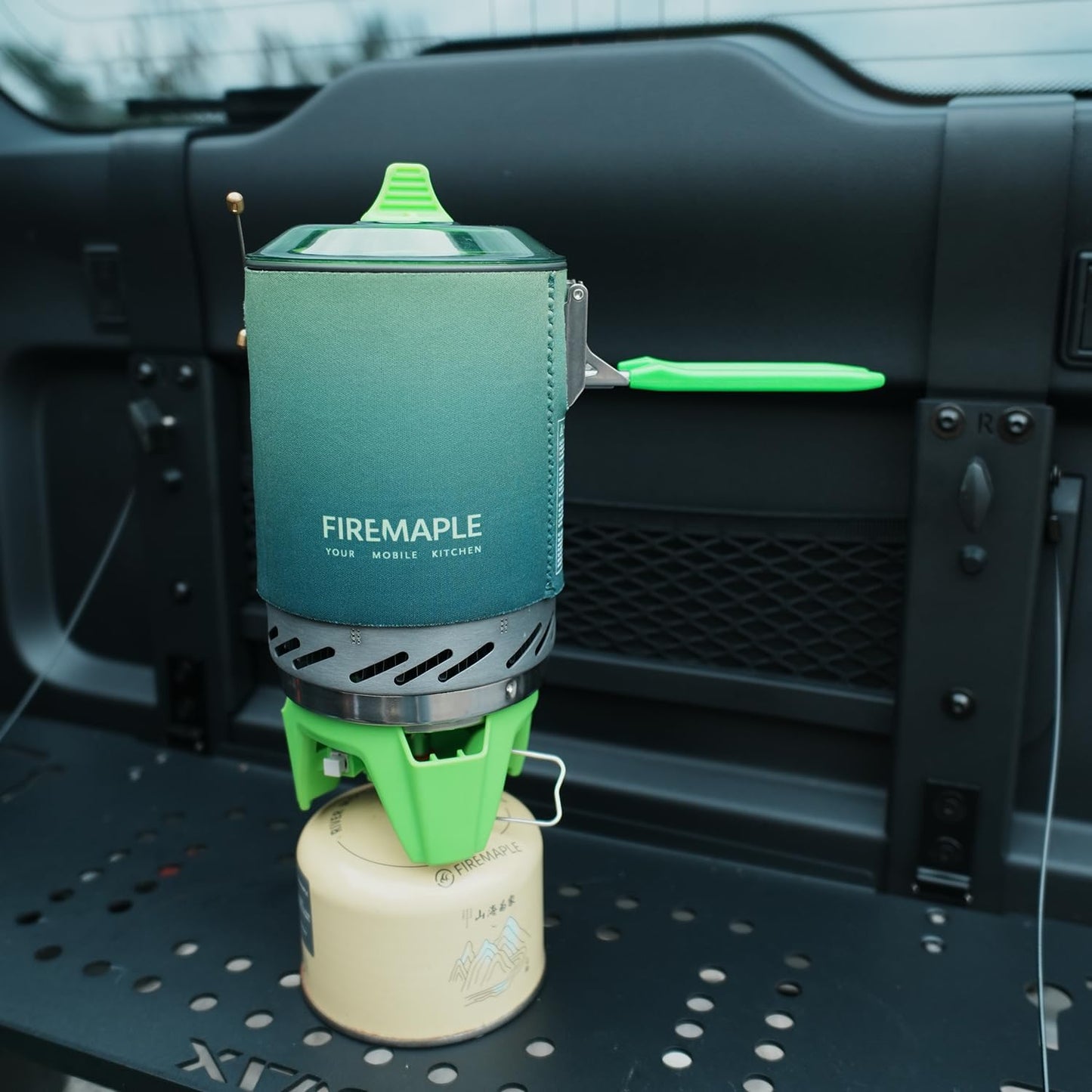 Fire-Maple Fixed Star X2 Backpacking and Camping Stove System Outdoor Propane Camp Cooking Gear Portable Pot Jet Burner Set Ideal for Hiking, Trekking, Fishing, Hunting Trips and Emergency Use