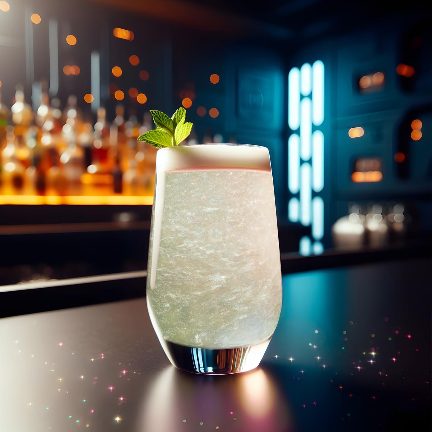 Gold Iridescent BREW GLITTER Edible Glitter For Drinks, Cocktails, Beer, Garnish Glitter & Beverages | 100% Edible & Food Grade | Vegan, Gluten, Nut Free (50g, Gold Iridescent)