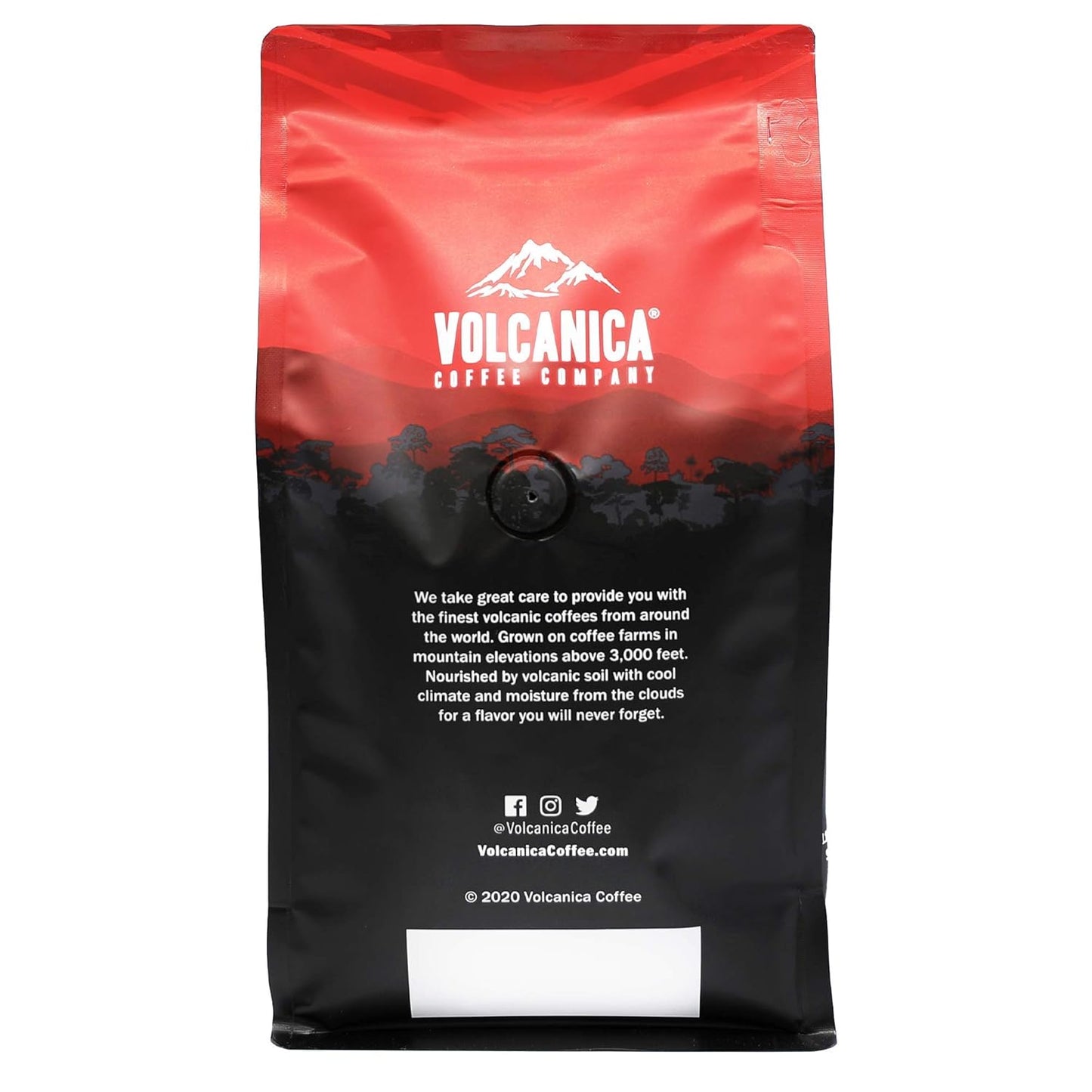 Volcanica Brazil Decaf Coffee, Bracosta Estate, Whole Bean, Swiss Water Processed, Fresh Roasted, Kosher, 16-ounce