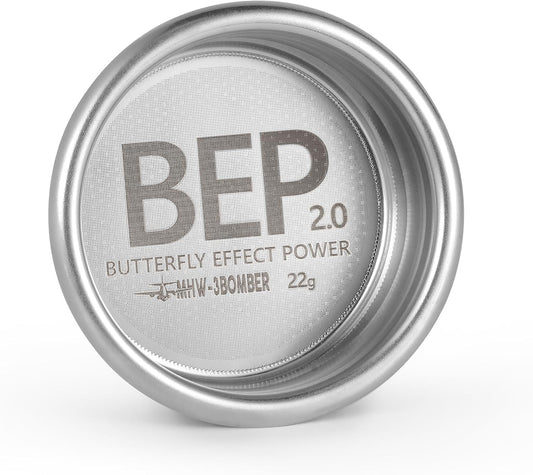 MHW-3BOMBER 58mm Espresso Filter Basket, 22g Double-layer Stainless Steel High Precision Extraction Portafilter Basket Filter Fits Most 58mm Portafilter/Tamper, Ridged, FB5630-OS