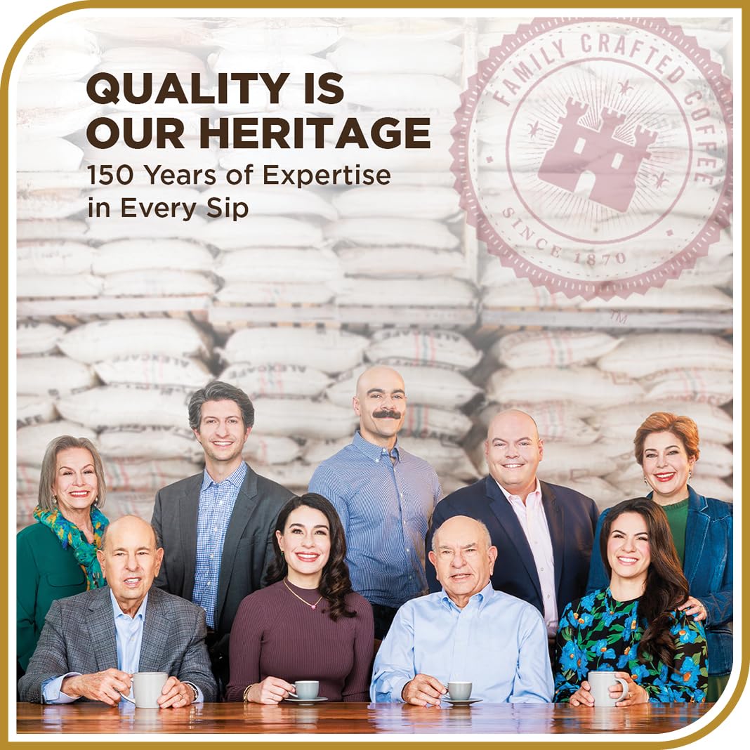 Don Francisco's Kona Blend Coffee - 100 K-Cup Compatible Single-Serve Pods - 10% Hawaiian - Recyclable through TerraCycle - Compatible with Keurig Brewers