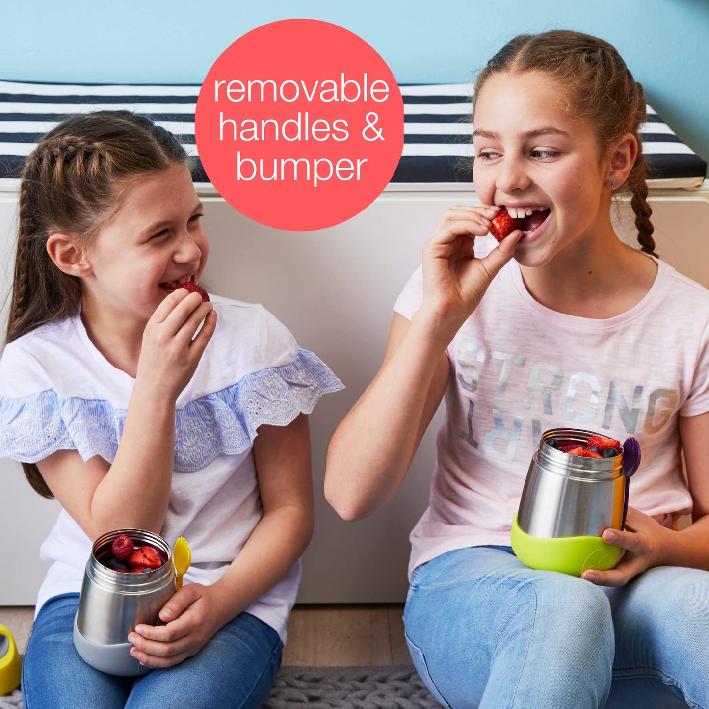 B.box Lilac Pop Insulated Food Jar, 1 EA