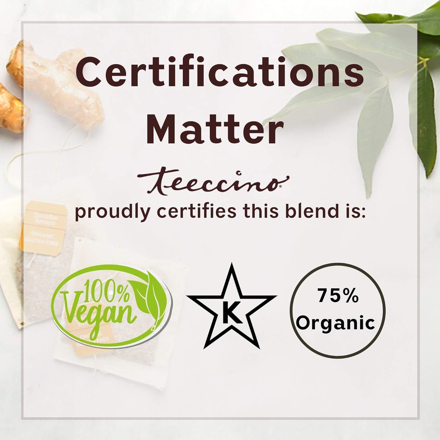 Teeccino Almond Amaretto Chicory Coffee Alternative - Ground Herbal Coffee That’s Prebiotic, Caffeine Free & Acid Free, Medium Roast, 11 Ounce (Pack of 3)