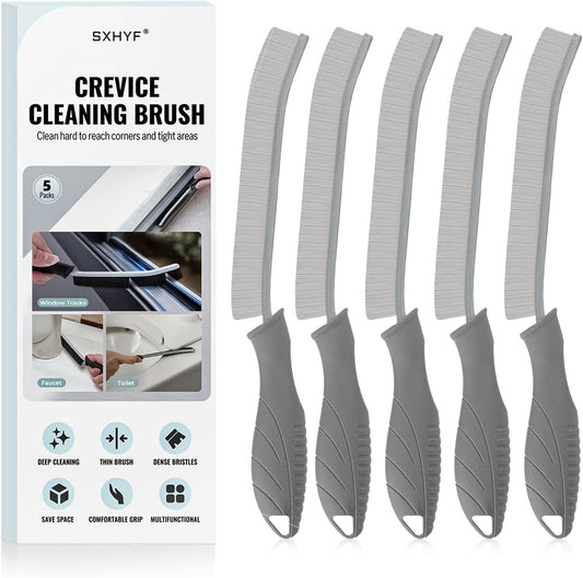 SXhyf Cleaning Brush - Hard Bristle Crevice Cleaning Brush, Multifunctional Gap Scrub Brush, Kitchen Essentials, Bathroom Cleaner Tools for Household Use, Home, Window, Toilet, Stove