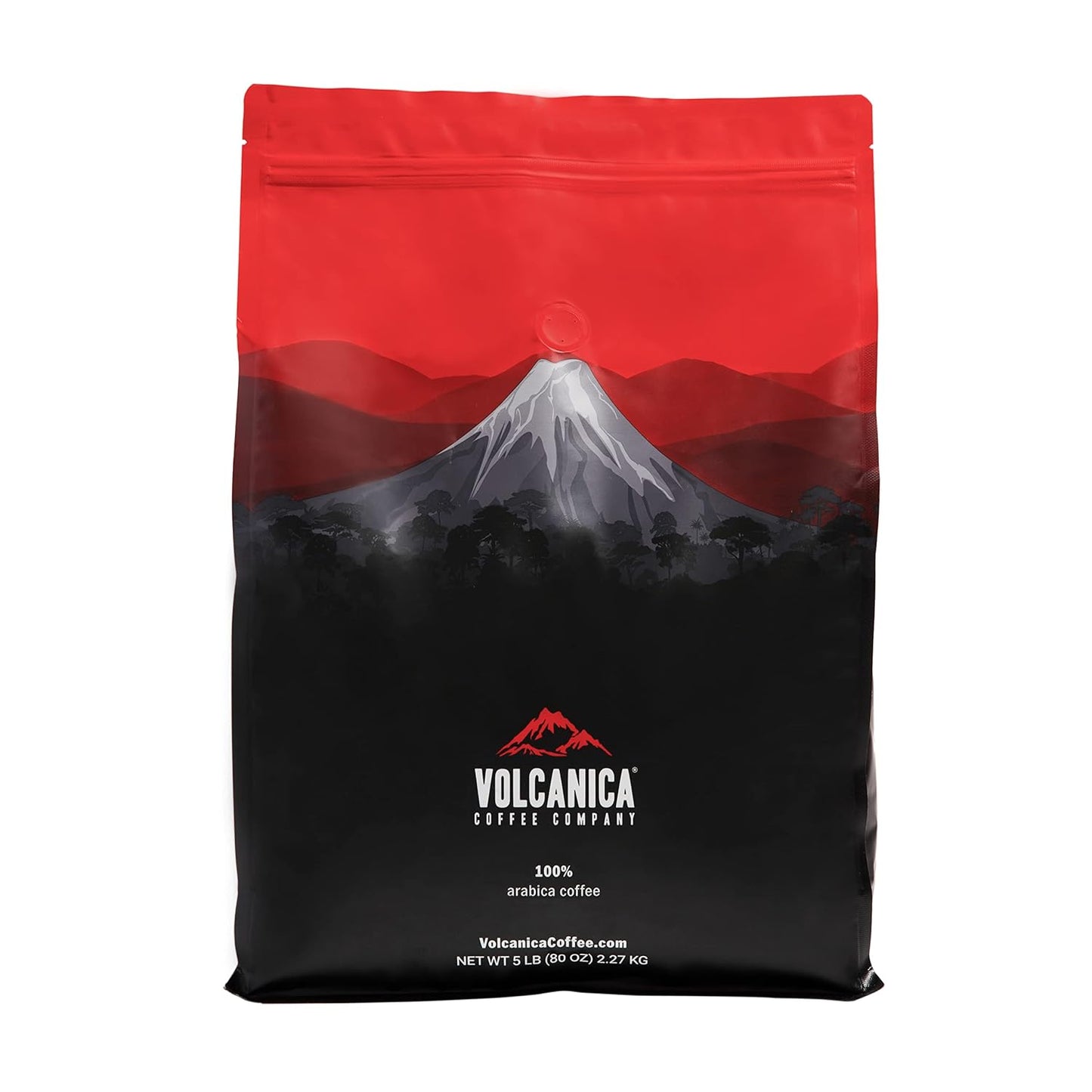 Volcanica House Blend Coffee, Ground, Fresh Roasted, 5 lbs