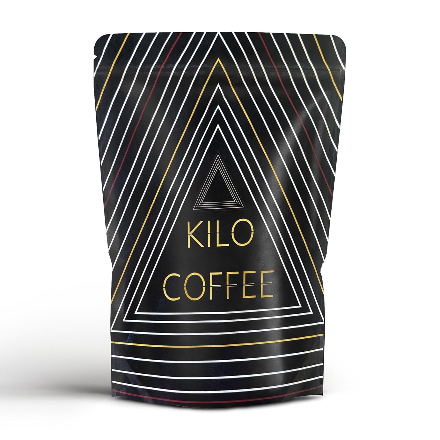 Kilo Coffee - 1 Kilogram Adaptogenic Mushroom Coffee. Whole Fruiting Body: Lions Mane, Chaga, Reishi, Cordyceps. Single Origin from Puerto Rico, Low Acid. 2.2lbs