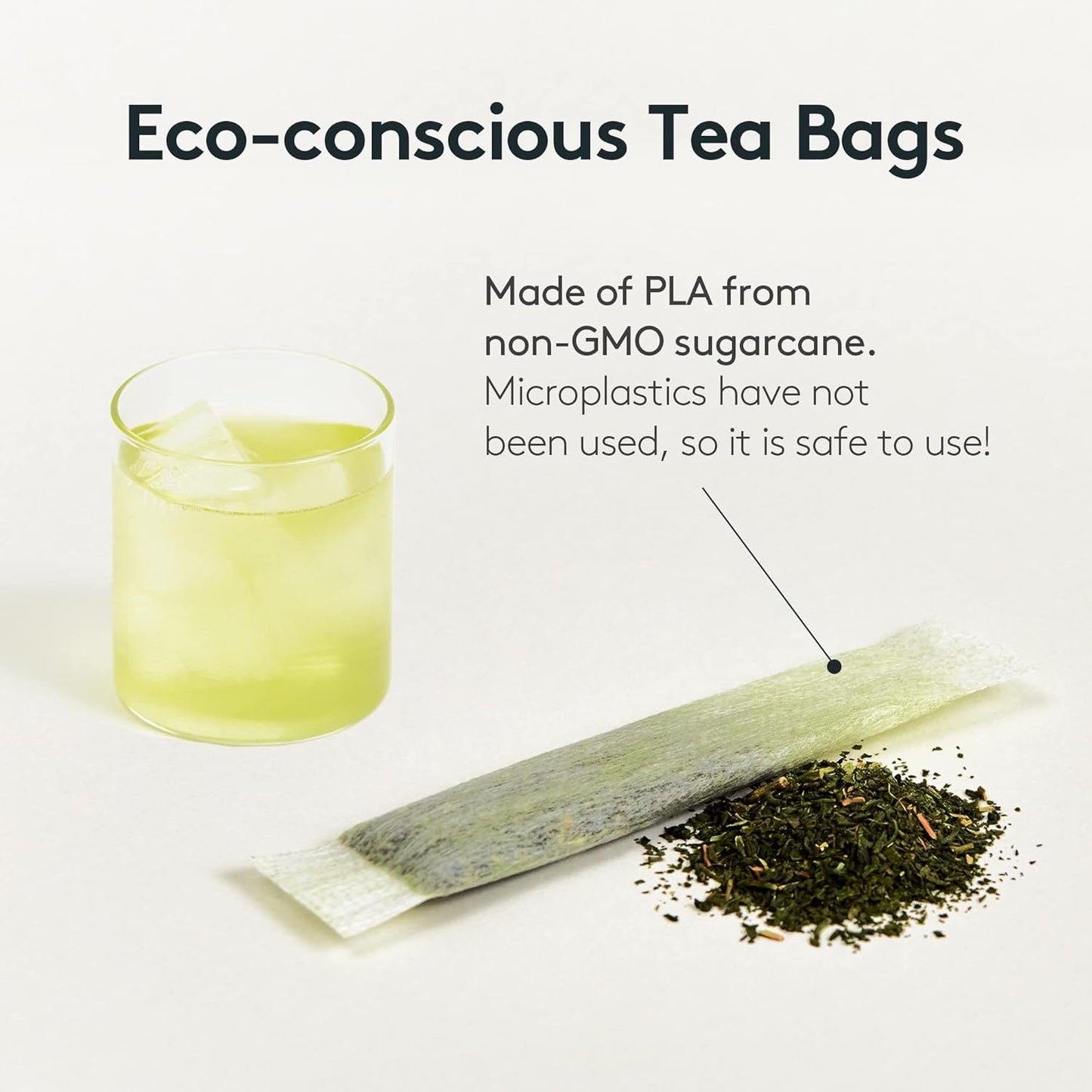 OSULLOC Cold Green Tea, Stick-Type in Pouch Package, Premium Organic Pure Tea from Jeju, 20 count, 1.41 oz, 40g