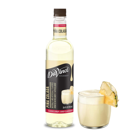 DaVinci Gourmet Classic Pina Colada Syrup, 25.4 Fluid Ounces (Pack of 1)