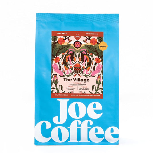 Joe Coffee Company - The Village Ground Specialty Coffee, 12 oz Bag | Women-Produced, NYC Roaster, Rainforest Alliance Certified, Kosher, Climate-Friendly