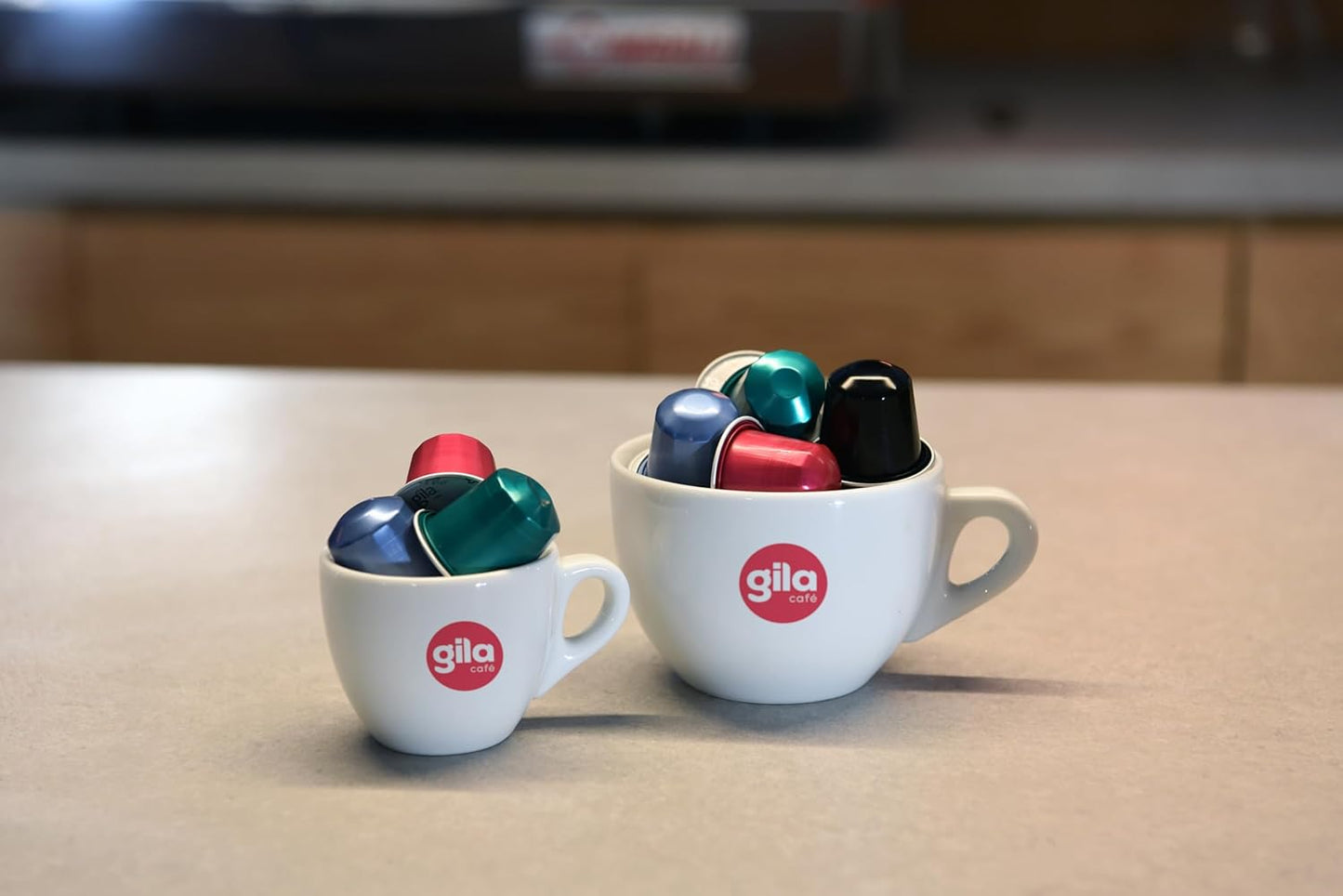 GILA Cafe Mexico aluminum coffee capsules compatible with Nespresso Original Machines